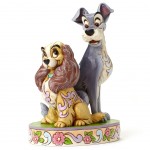 Disney Traditions Jim Shore Lady and the Tramp 60th Anniversary