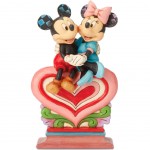 Mickey and Minnie Heart to Heart Figurine Collection