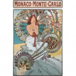 Poster Monaco 50 x 70 cm
