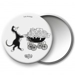 Dubout Cats compact mirror