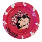 Betty Boop métal ashtray - Hussy