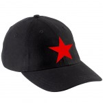 Red Star Adult Cap By Cbkréation