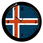 Islande clock by Cbkreation