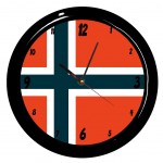 Norway clock by Cbkreation