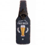 Happy Hour Free Beer wall bottle Opener