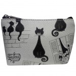 Dubout Cats White Wallet