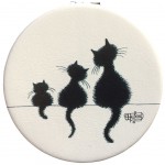 Dubout Cats compact double mirror