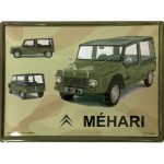 Méhari Collection metal plate Deco