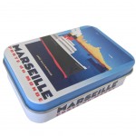 Marseille soap box - soap 10 x 6.5 x 2.8 cm
