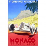 Monaco 1935 Poster