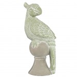 Parrot figurine in pottery 23 cm