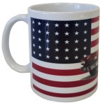 Mug USA American car red by Cbkreation