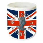 God save the Queen money box by Cbkreation