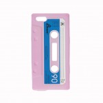 Iphone 5 case silicone audiocassette