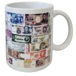 Paper currency Mug by Cbkreation