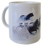 Horses mug by Cbkreation