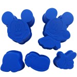 Mickey 5 Small flexible molds BLUE MODEL