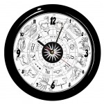 Zodiacal clock by Cbkreation
