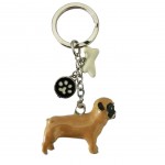 Carlin dog keychains
