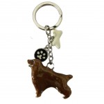 Cocker dog keychains
