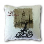London Plymouth Big Ben Cushion