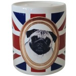 Ceramic Piggy Bank - Bulldog Union Jack