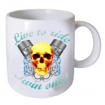 Live to ride mug by Cbkreation