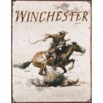 Winchester metal plate Deco 40.5 x 21.5 cm