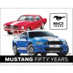 Mustang metal plate Deco 40.5 x 21.5 cm