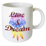 Live and Dream Mug by Cbkreation