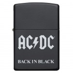 Back in Black ACDC Zippo Lighter