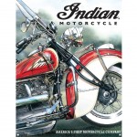 Indian Motorcycle metal plate Deco 40.5 x 21.5 cm