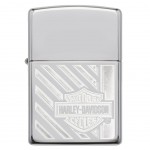 Harley Davidson Genuine Logo stripes Lighter