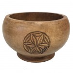 Wooden dish 14 x 9.5 cm
