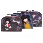 Gorjuss Tartan Suitcase Boxes Set