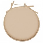 Lin Color Polyester Round Chair Cushion