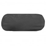 Removable cushion in polar fleece Anthracite 45 x 20 cm
