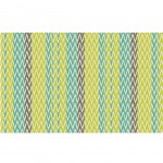 Polypropylene Green and Grey outdoor carpet 120 x 180 cm