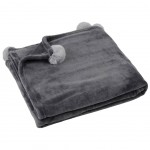 Polar blanket Dark Grey 130 x 160 cm
