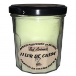 Candle Made in France - 40 hours - Cotton flower