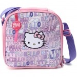 Hello Kitty pink square leisure bag