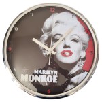 Marilyn Movie metal clock