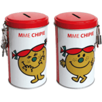 Miss Chipie metal money box