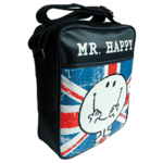 Mister Men Happy London navy vertical shoulder bag