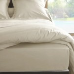 Fitted sheet in cotton percale 80 threads 160 x 200 x 35 cm