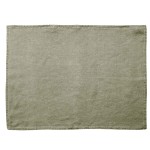 Set of 6 washed linen placemats - Romance Romarin