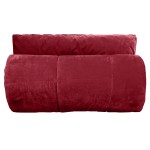 Moki red bedspread - 220 x 240 cm
