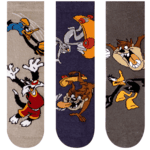 Looney toons lot of 3 pairs of socks