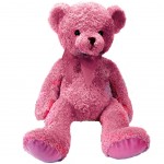 Pink teddy bear plush 21 cm