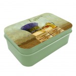 Provence soap box - Lavander 10 x 6.5 x 3.5 cm
